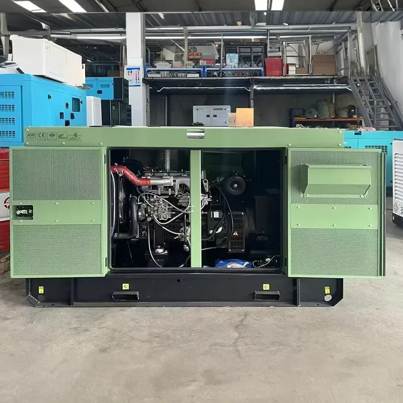 50kW 60kW 80kW 100kW 3 Phase 4 Wire Silent Generators Set With AVR Open/Container Type Prime Power Genset Factory
