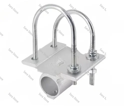 FRP antenna fixed clamping code holding hoop clamping profile inner diameter 25.5mm casing U-shaped holding hoop bracket