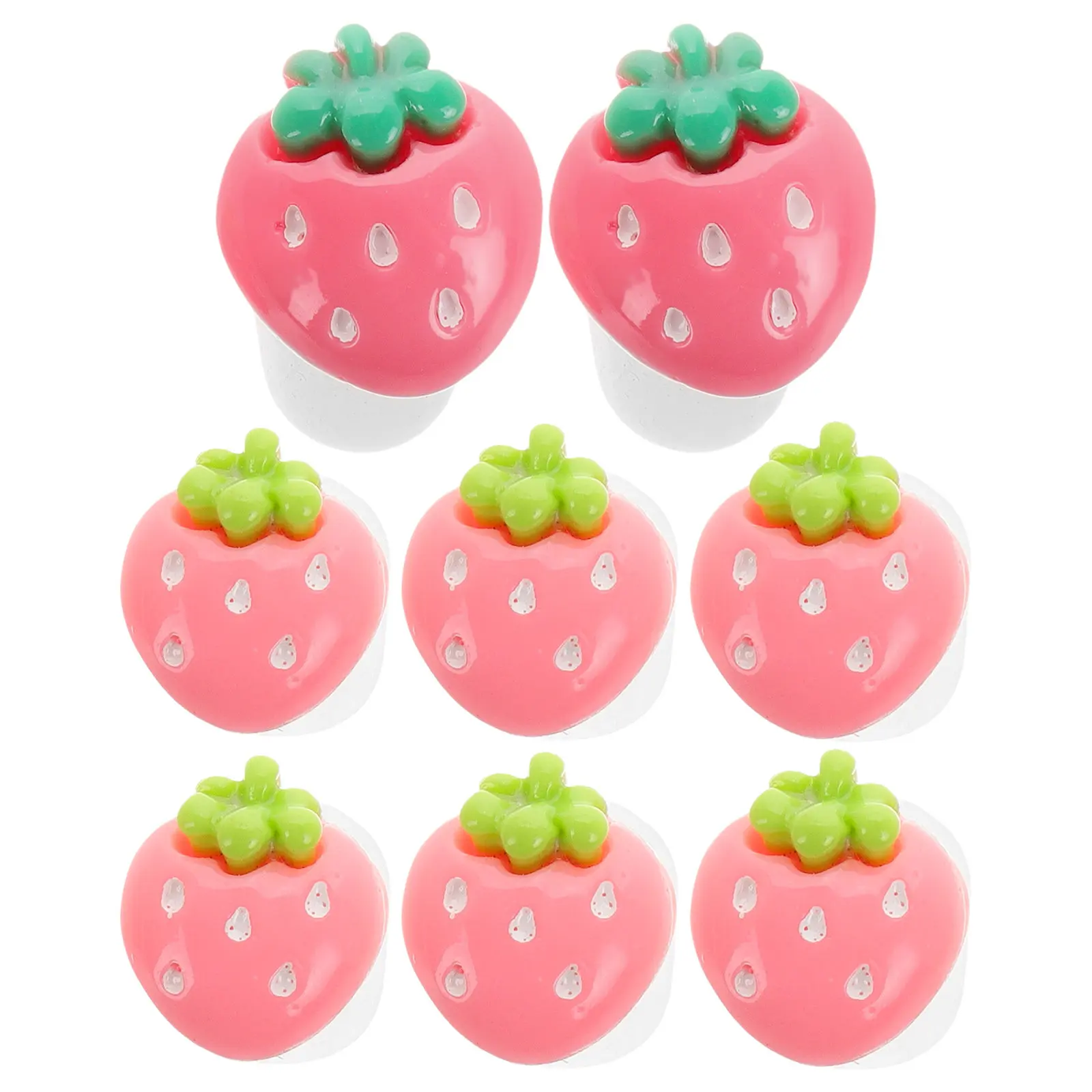 

Мягкие силиконовые разделители для пальцев ног, 1 коробка, с клубничным узором, идеально подходят для педикюра, нейл-арта, сушки лака, коррекции перекрывающихся пальцев, ухода за ногами