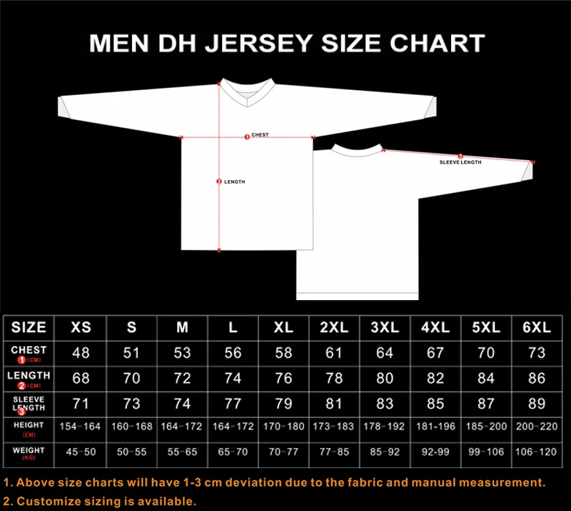 2024 Racing jersey For man\'s Long sleeve Motocross T-shirt SportWear Bike Enduro Motorcycle DH Moto Mountain MTB Downhill BMX