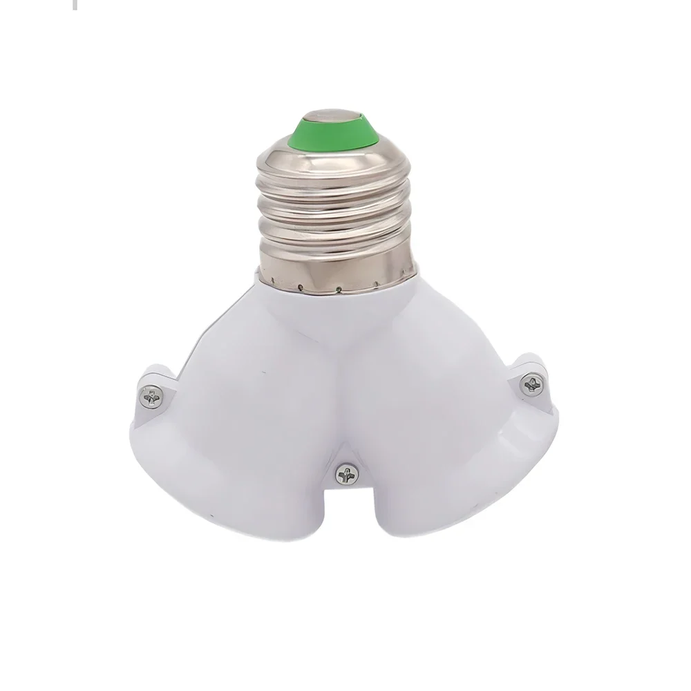 E27 1/2 conversion head bulb socket creative 2-e27 lamp holder extender distributor converter plug