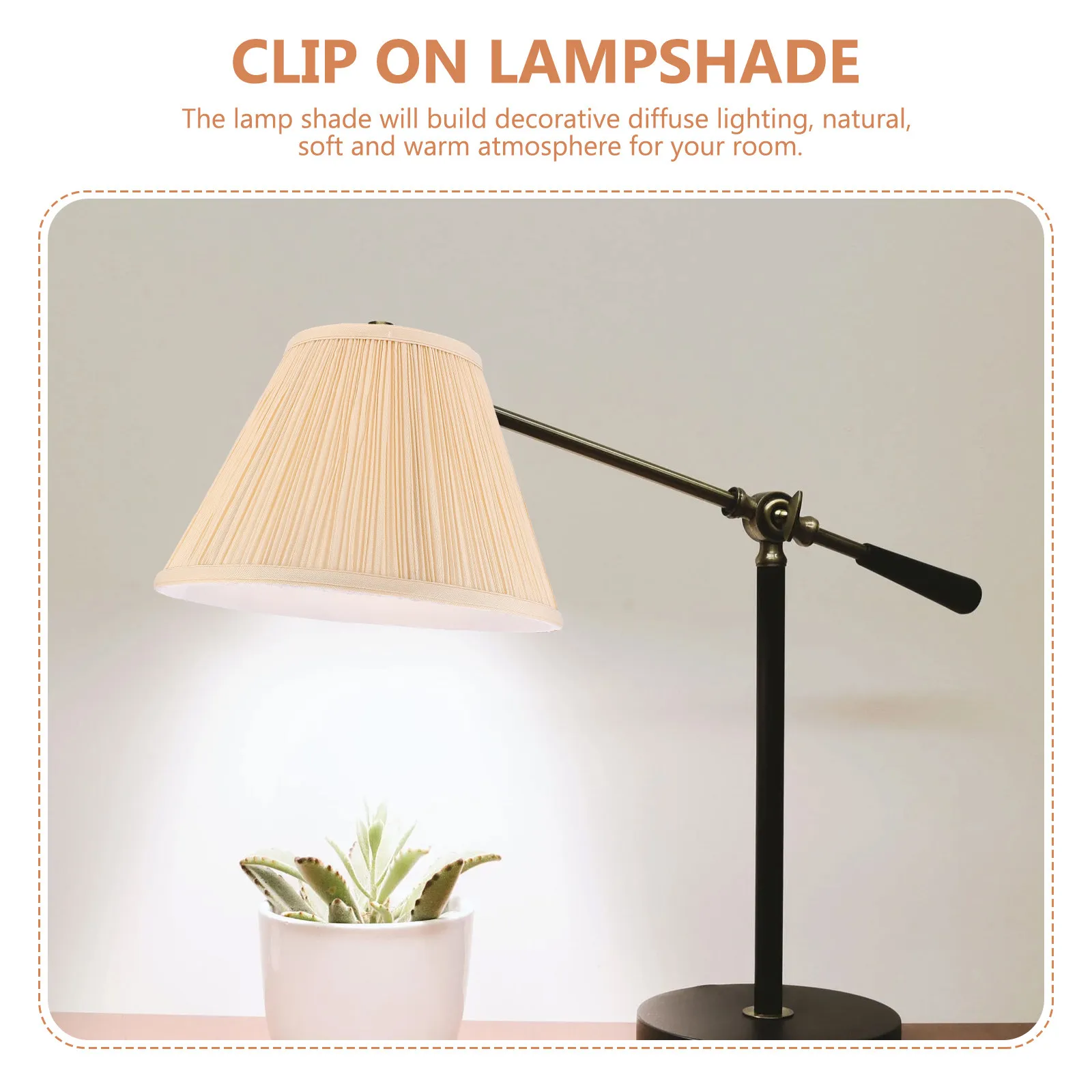 Pleated Cloth Lamp Shade for Ceiling Wall Floor Lamps Dust Protection Warm Ambient Lighting Decorative Diffused Light Cover