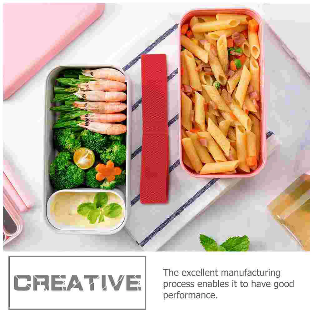 Bento Box Elastic Straps Lunch Case Elastic Bands Stretchy Bento Box Straps