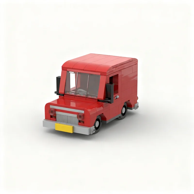 

249pcs MOC Postman Pat S Mail Van City Model Building Blocks Construction Toy Christmas Gifts DIY Creative Idea Education Brick
