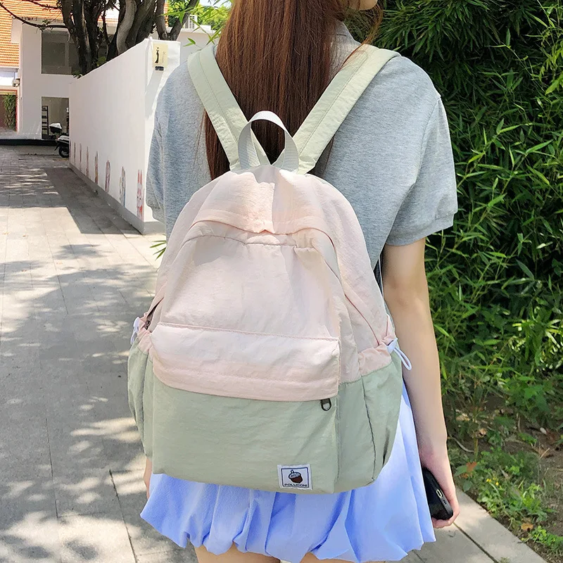 

Leisure Large Capacity Kids Backpacks for Boy Nylon Travel Backpack Lightweight Cute Backpack School Bags Class Bag for Girl Sac