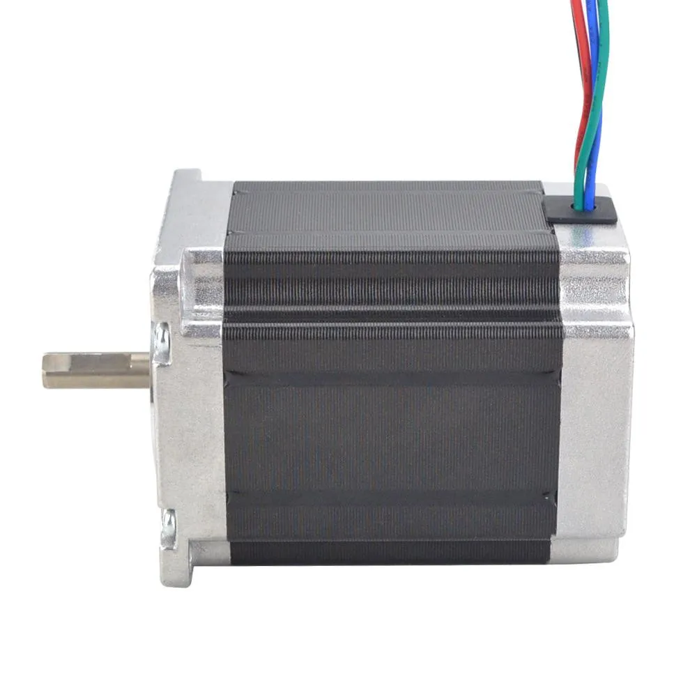 Nema 23 Stepper Motor 1.9Nm 2.8A 57x76mm Stepper Nema23 Bipolar Motor 6.35mm Shaft 4-lead for 3D Printer CNC Router