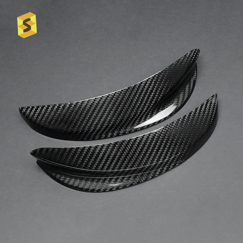 

Real Hard Carbon Fiber Headlamp Eyebrow Bezel Protection Sticker For Fiat 500 Abarth 595 2016 2017 2018 2019 2020 2021 2022 2023