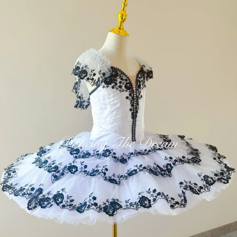 Qiwu Ballet Bakhta Performance Dress Adult and Children Professional Edition Short Sleeve Board