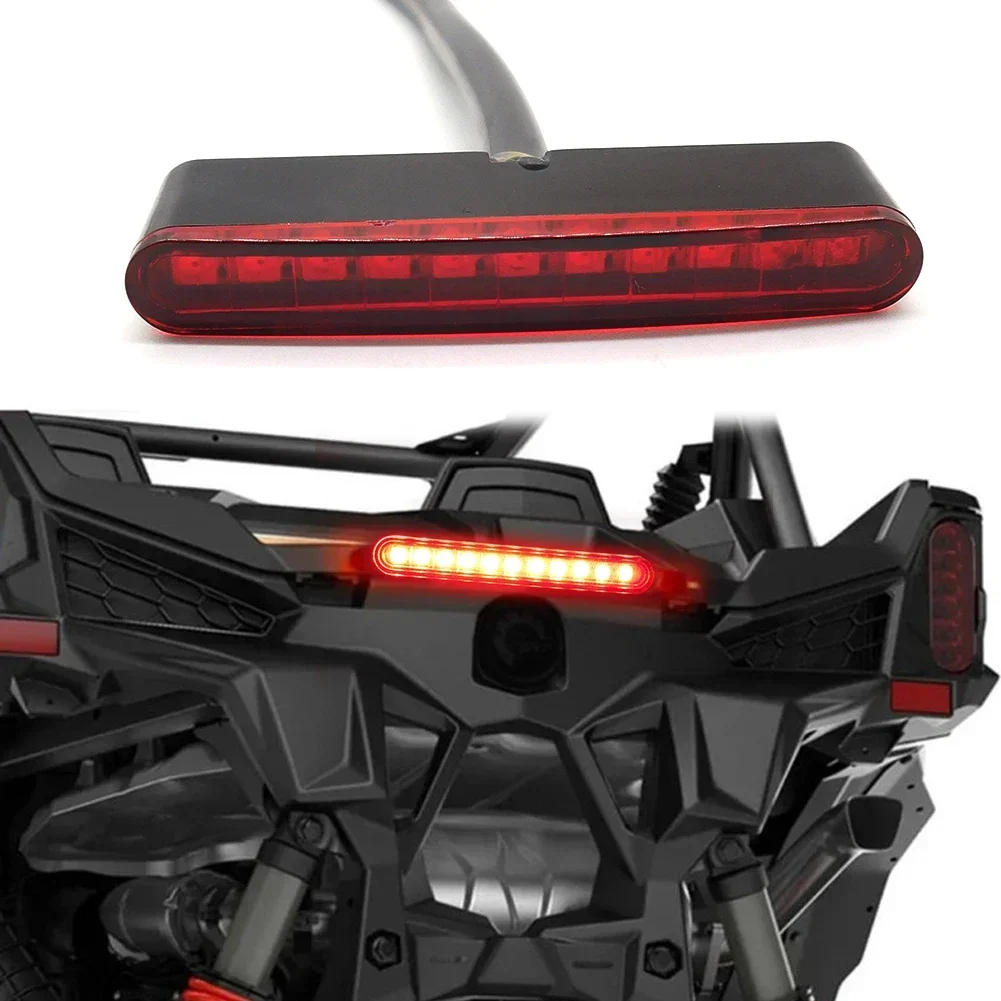 Universal Mini 12V Motorcycle Rear Brake LED Tail Stop Light Lamp for Dirt Bike Motorbike License Plate Light Decorative Lamp