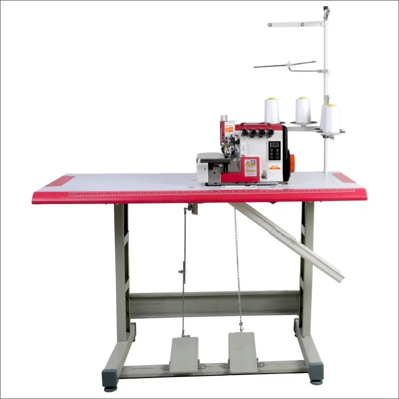 Máquina de coser industrial de alta calidad, overlock automático de cuatro hilos 795, máquina de coser industrial