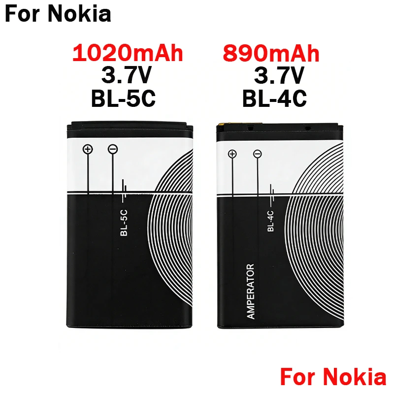 BL-4C BL-5C /Applicable to Nokia BL-5C 1100 6230 6600 1108 1112 1200 n70 n91 6100 6125 6136 6170 6300 6301 6170 7705 7200