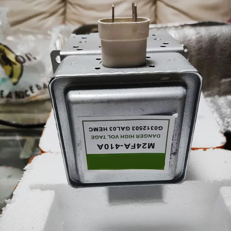 Magnetrón de Microondas M24FA-410A 850W 2450MHz, Pieza de Repuesto