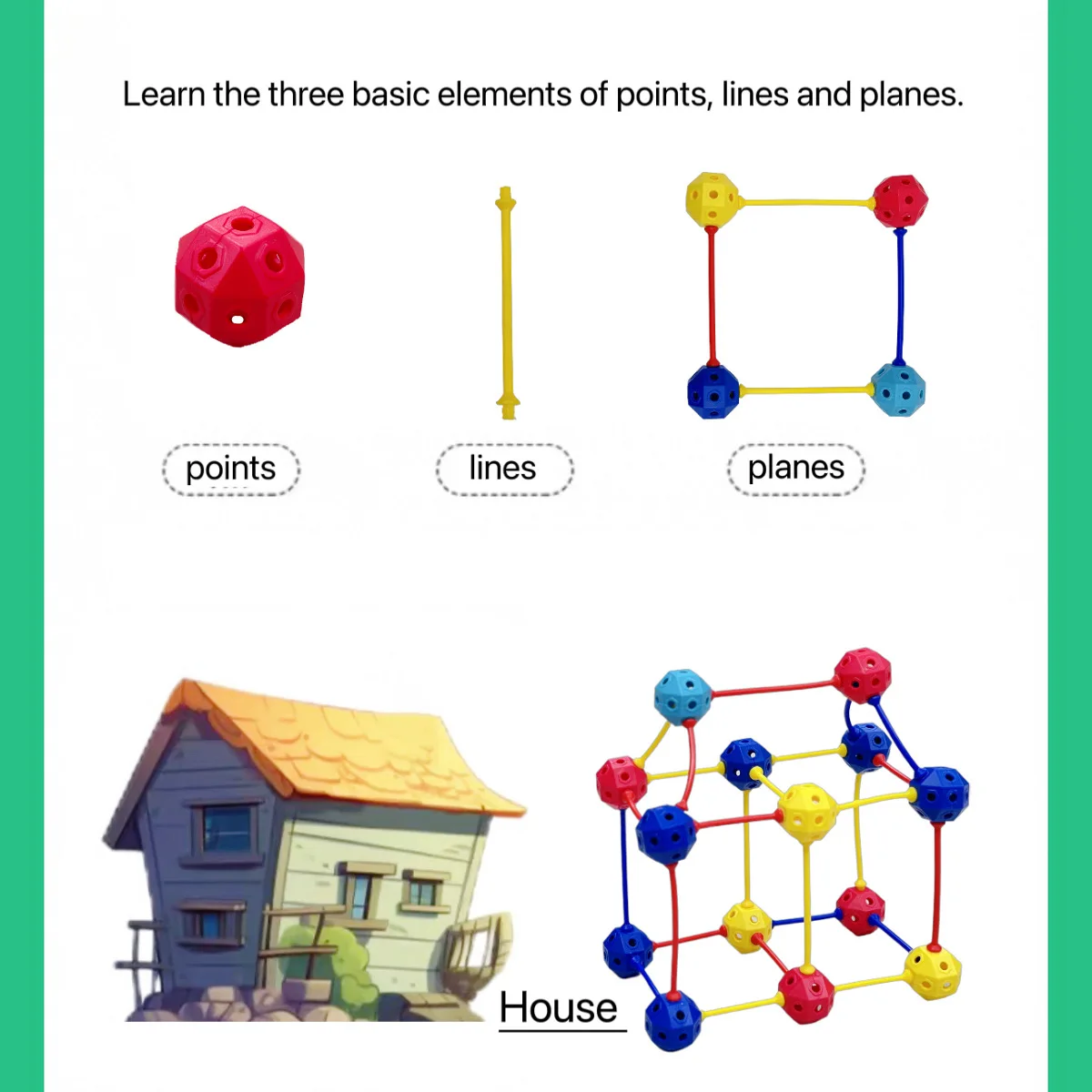 3D ビルディングブロック、3D 空間的思考ゲーム、連動パズル、クリスマス/ハロウィン/感謝祭/イースター/新年ギフト
