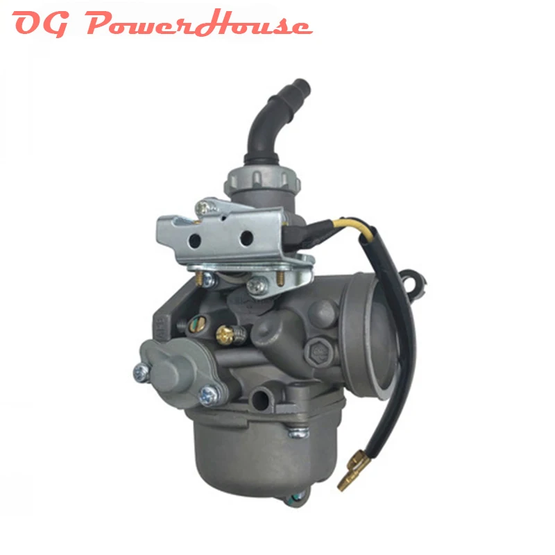 Motorcycle Carburetor 20mm Flat Slide Carb Fit ATV Quad Go Kart Dirt Bike 125cc WAVE125 KARISMA125D FIO125 NEO125 XRM125 ANF125