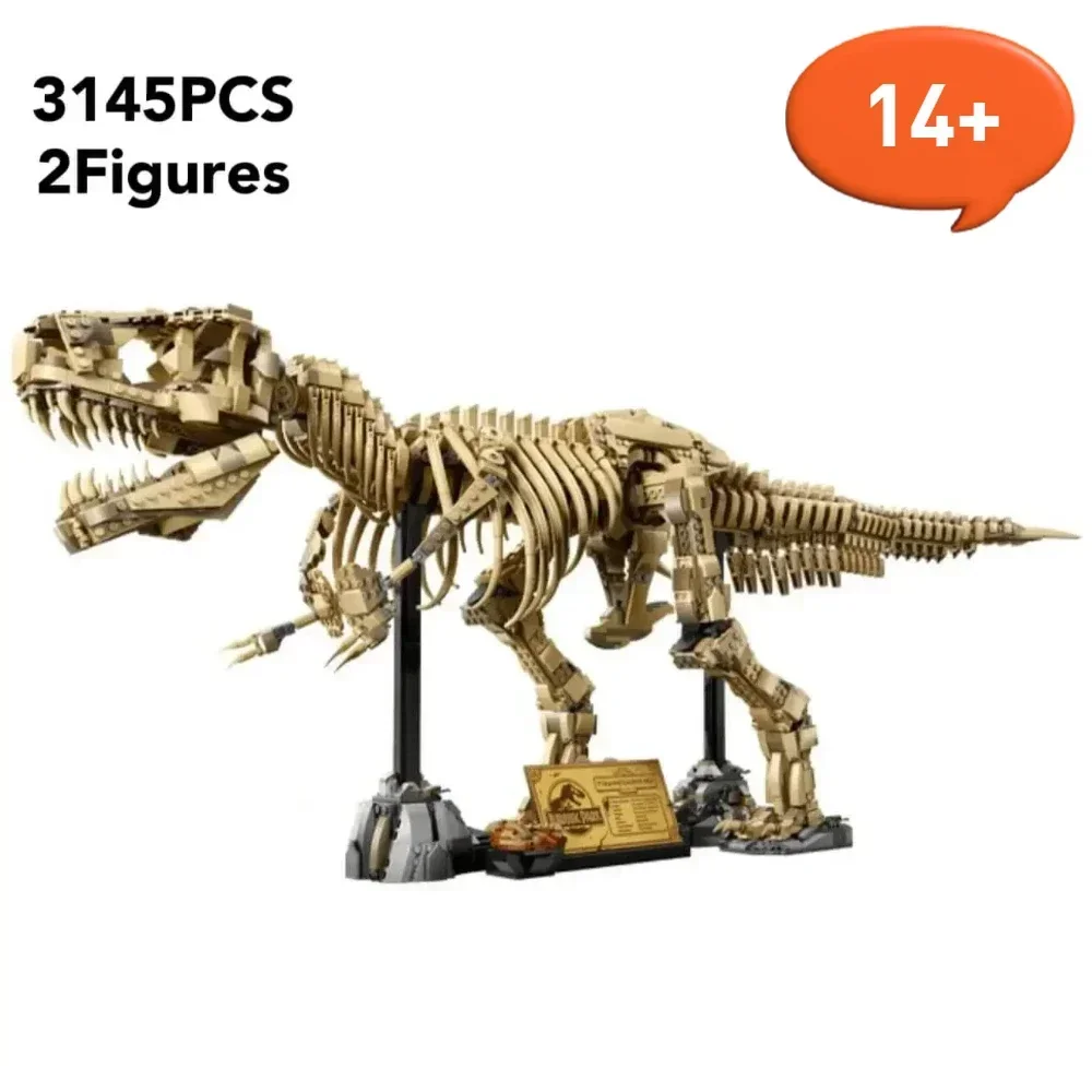 Creative Park Dinosaur World T-Rex Fossils Tyrannosaurus Rex Set di mattoni Ragazzo Bambini Regali di Natale
