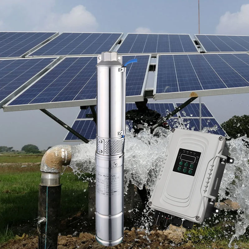 400w 48v Solar Pump Solar Pressure Dc Water Pump For Farm Irrigation