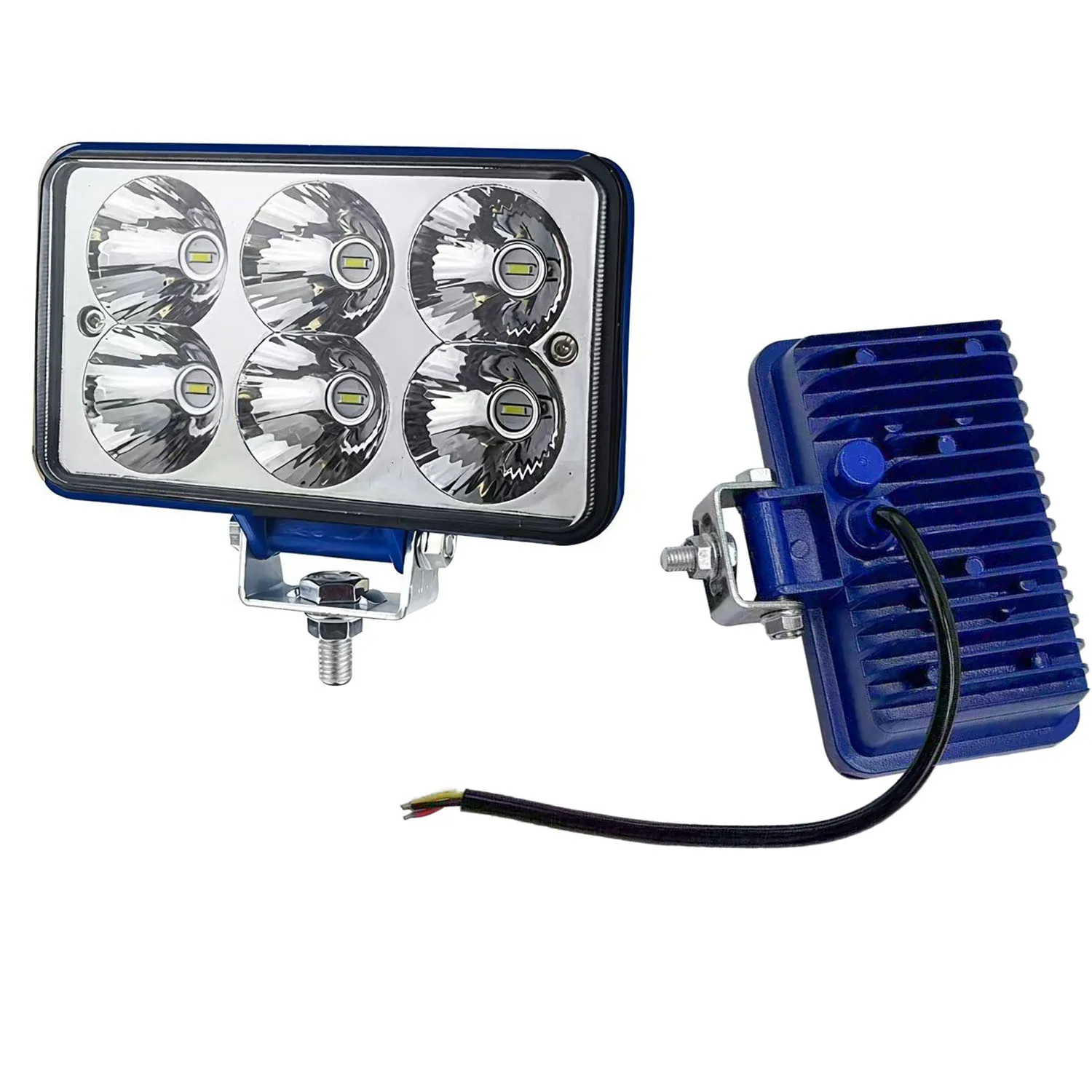 1 Piece 45W 4 Inch LED Work Light High Power Aluminum Shell Waterproof For Car Truck Off Road Vehicle Driving Lamp Accessories