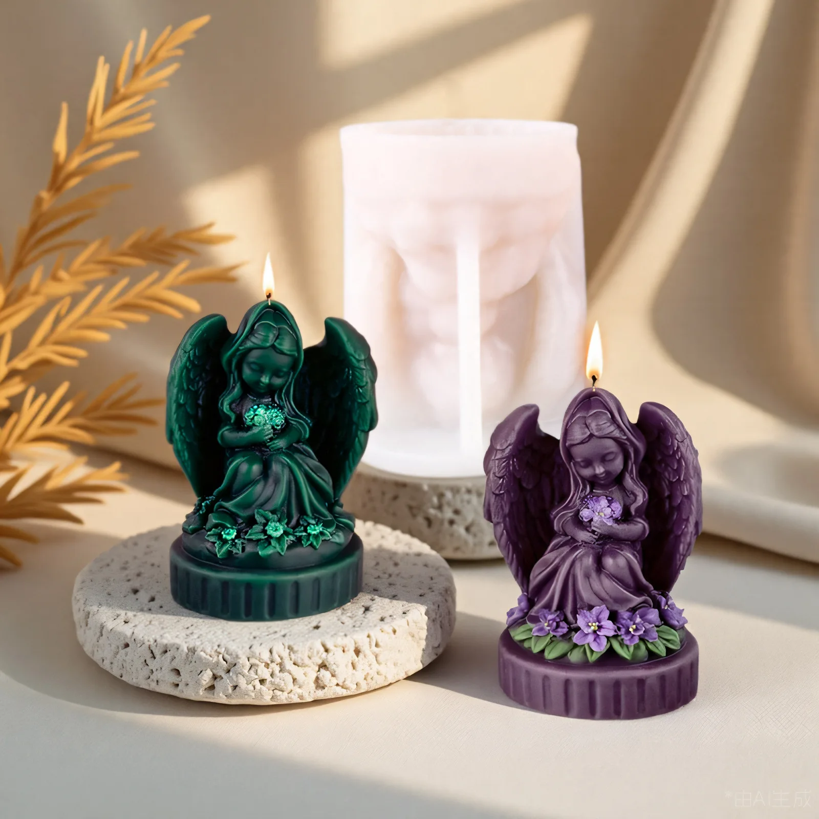 

Angel Girl Candle Silicone Mold DIY Aromatherapy Handmade Plaster European Style Mold Human Body Decoration Epoxy Resin Molds
