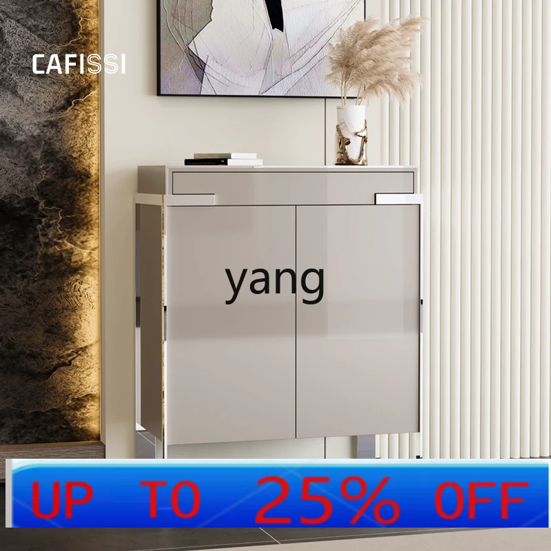 

LH Italian Light Luxury Shoe Cabinet Hong Kong Light Luxury Shoe Cabinet Simple Modern Entrance Cabinet