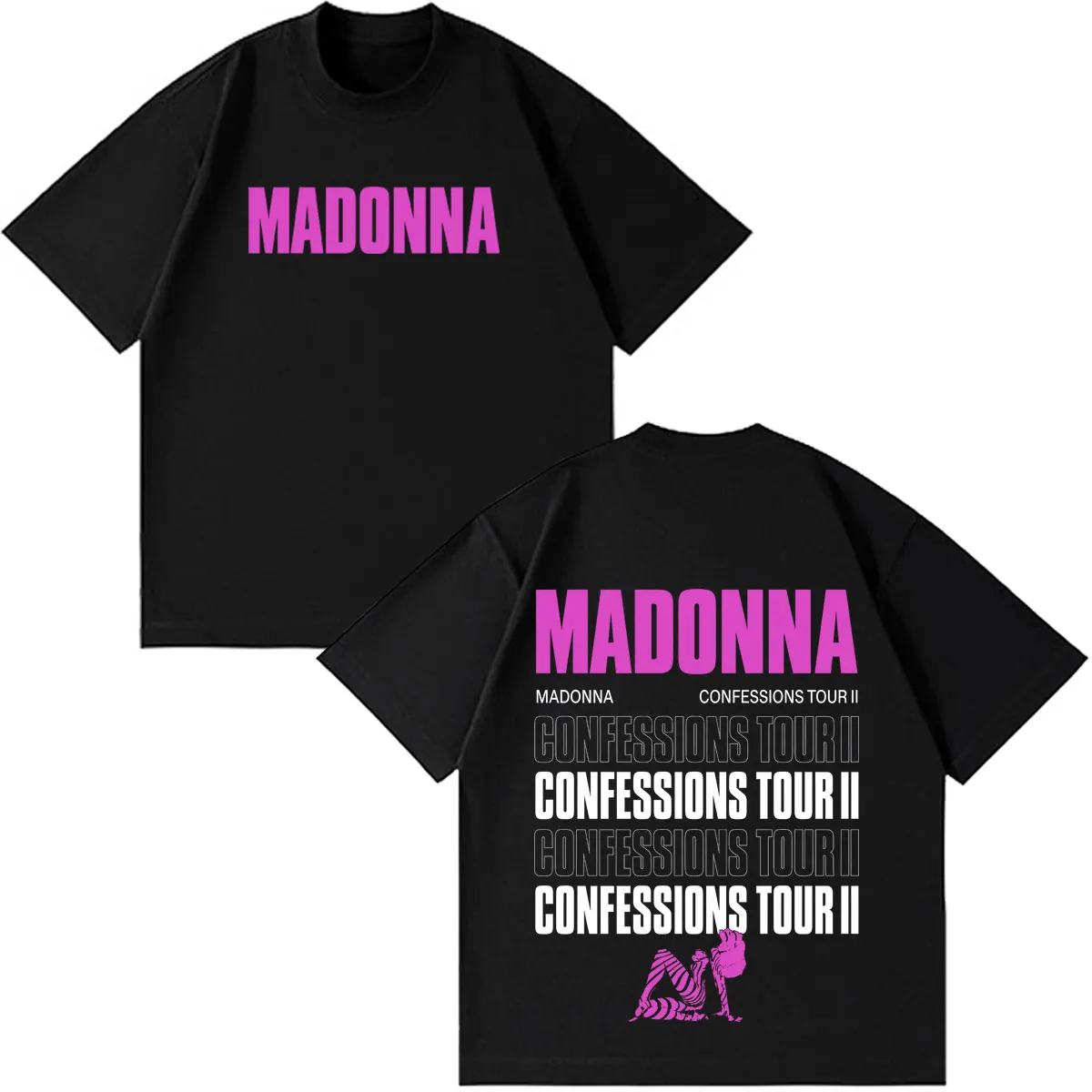 Madonna t shirt tour-AliExpress