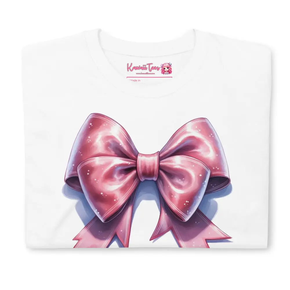 Big Pink Bow Tee | Cute Graphic T-Shirts | kawaiitees.com