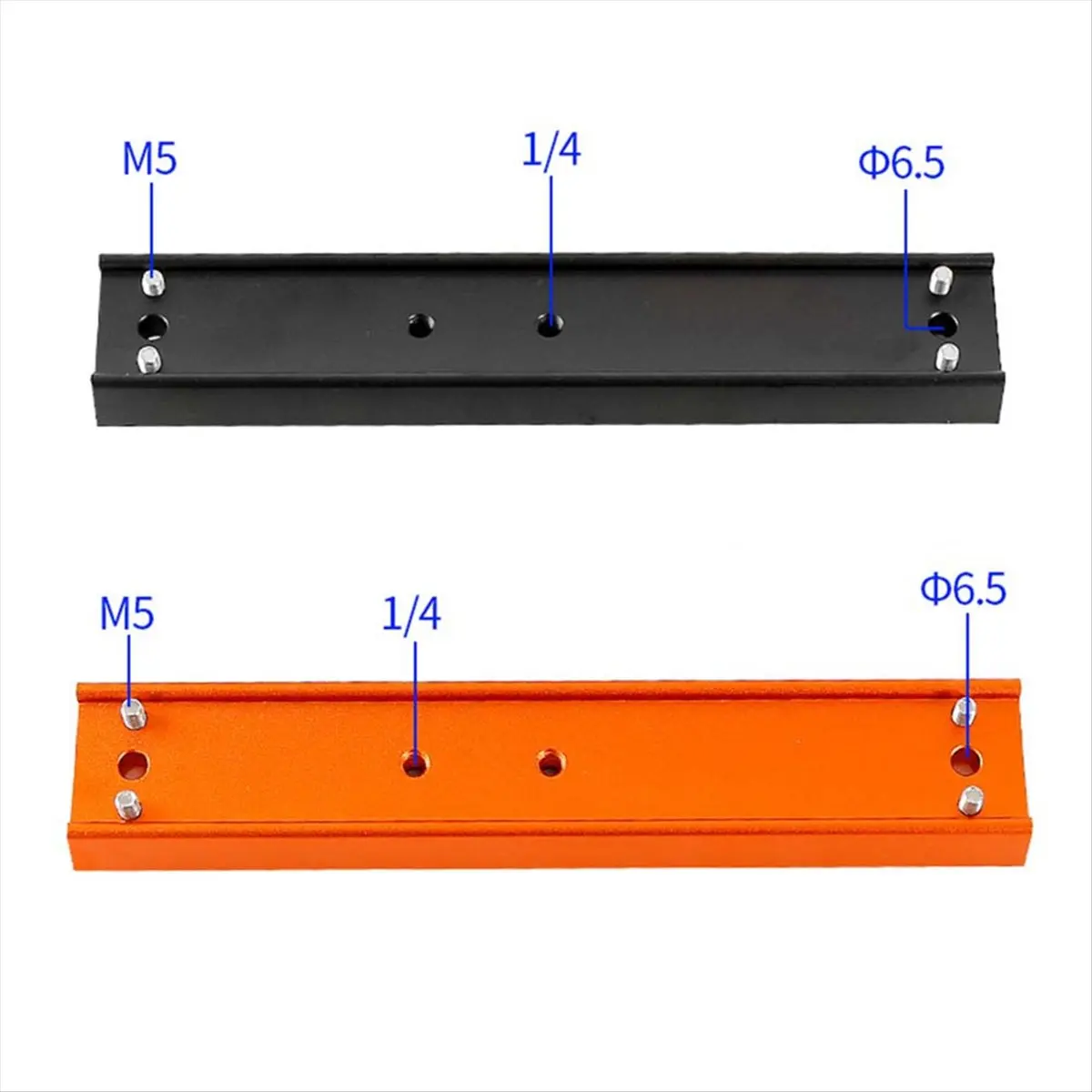 210mm Dovetail Guide Optics Mount Screwed for Astronomy Telescope Connect Equatorial Mount Dovetail