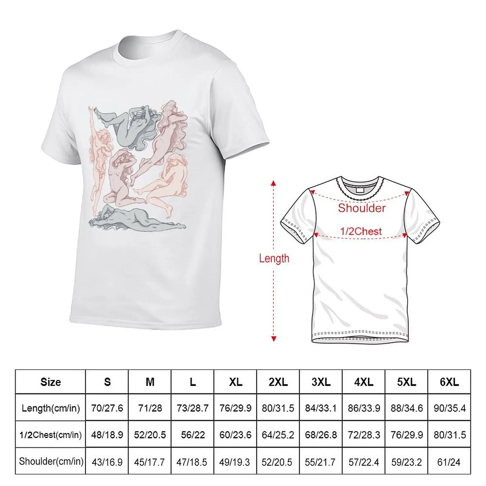 women nude T-Shirt man t shirts cotton t shirt personalised T-Shirt