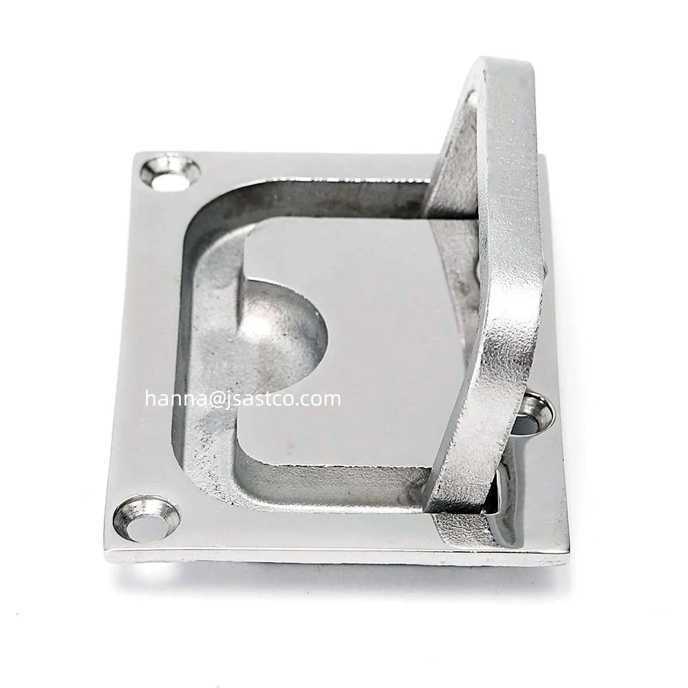 Custom Boat Hatch Flush Pull Locker Lift Ring Handle Marine Deck Hardware