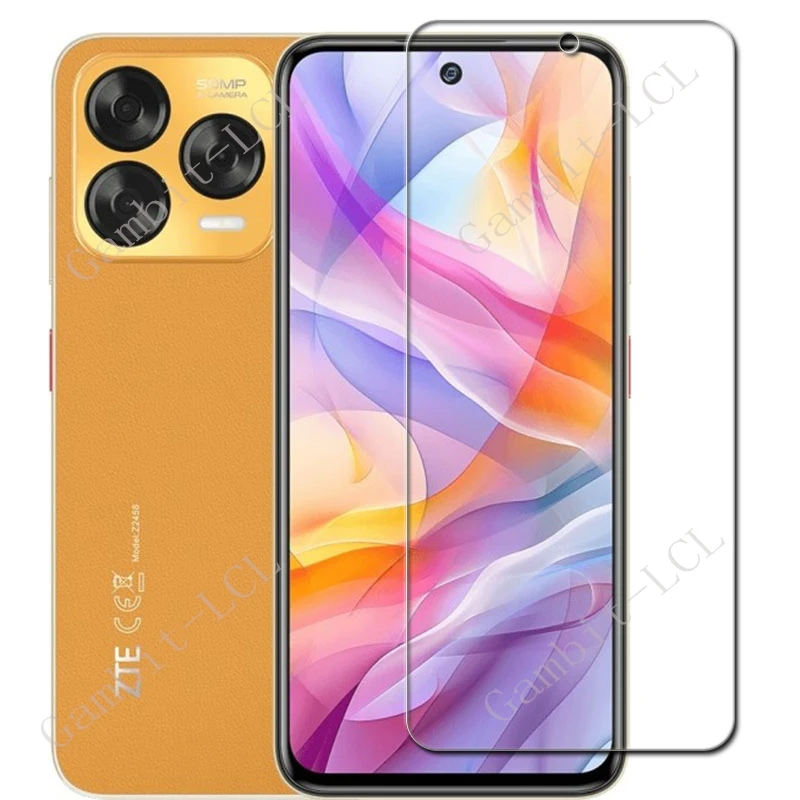 2 قطعة ل ZTE Axon 70 Blade A56 A76 V70 Vita Max Nubia Air A56 Music S Focus 2 Neo 3 GT 5G حماية الشاشة فيلم الزجاج المقسى