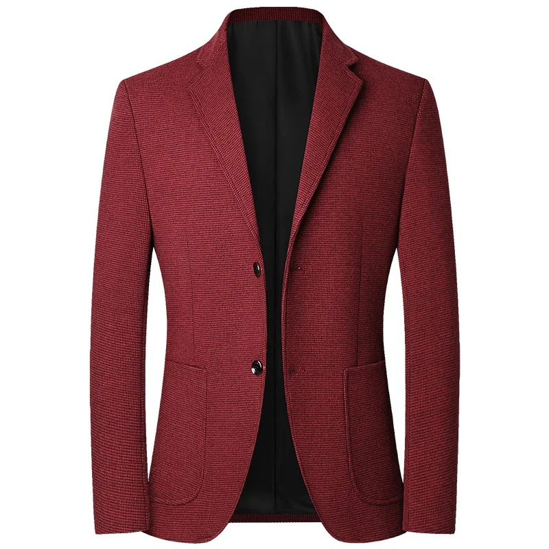 Spring New Mens Blazer Jacket Men Fashion Casual Slim Coats High-quality Men Business Suits Jackets Men\'s Blazers Tops Size 4XL