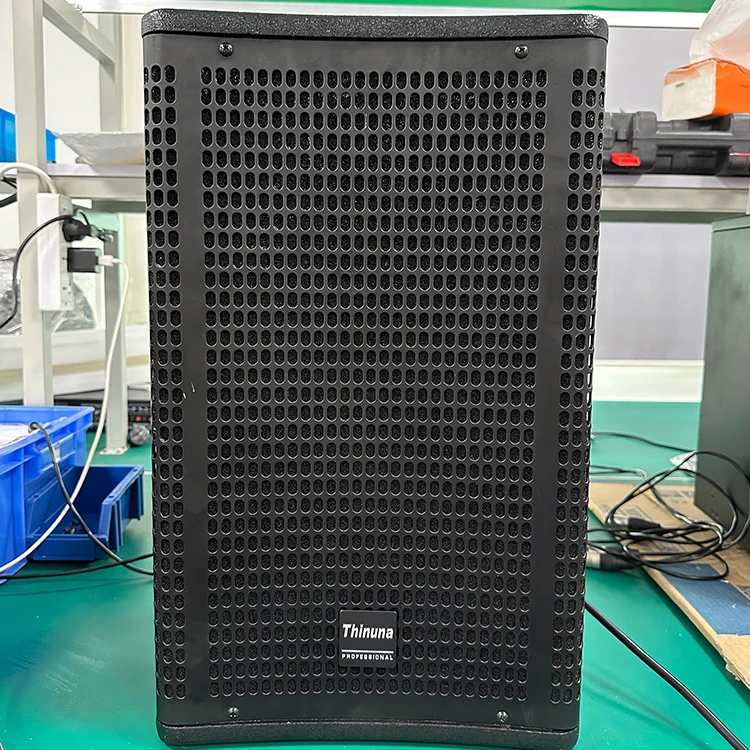 Thinuna T-10-DL المهنية الصوت المرحلة كاريوكي الجدار المتكلم نظام الصوت 8 أوم 350 واط نشط واحد 10 "كامل المدى المتكلم