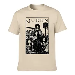 Винтажная футболка Queen Unisex Top Freddie Mercury Frame Классическая рок-футболка 70-х годов в стиле ретро