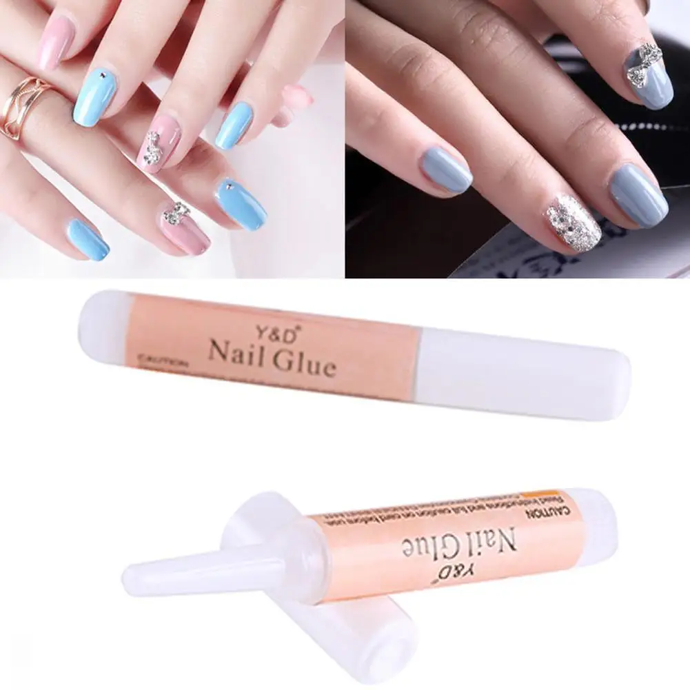 

2g Nail Glue Nail Wholesale Nail Glue Professional Decorative False Design Beauty Glue Bottle Rhinestone Mini Small T0E2