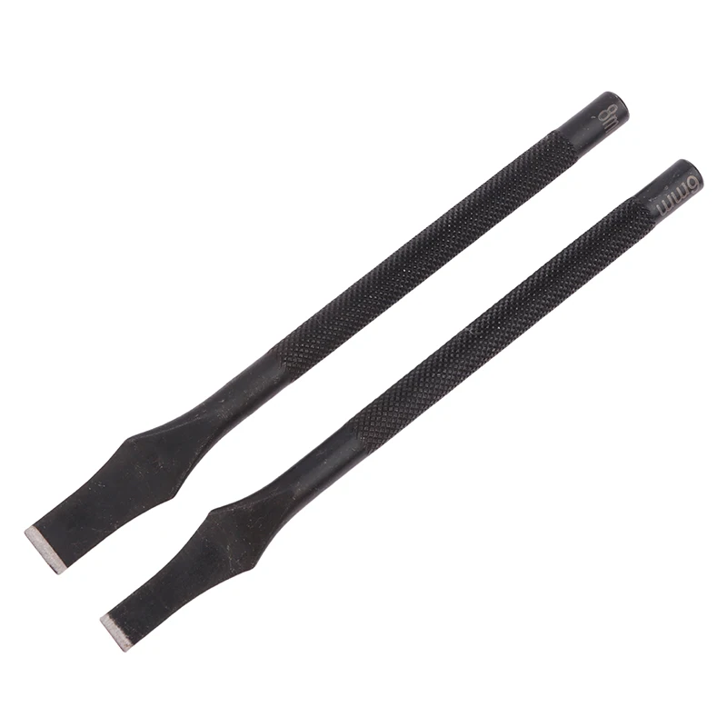 1Pc 3/5/6/8/12MM Leather Slot Punch Flat Tip Straight Puncher For Handmade Cutter Inlay Leather Punch Craft Tools