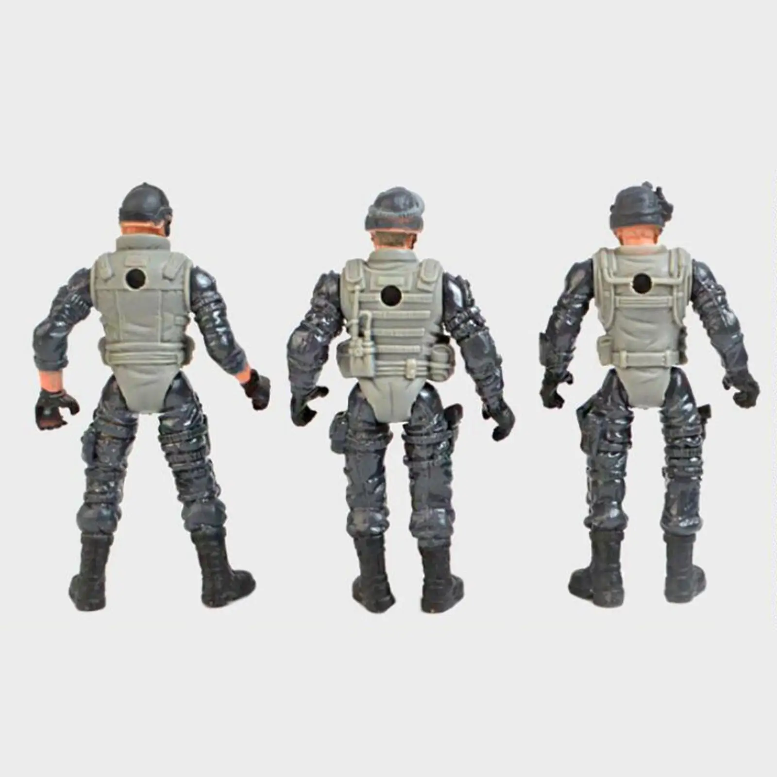 Ensemble de figurines des forces spéciales de l'armée pour enfants, jouet pour hommes, garçons, enfants, 6 pièces