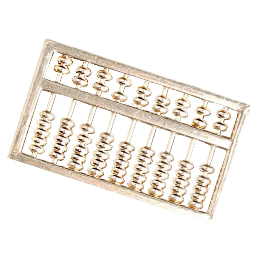 

Retro Abacus Pendant Desk Office Decor Metal Keychain Brass Mini Pendant Key Ring Adornment Home Furnishing Jewelry