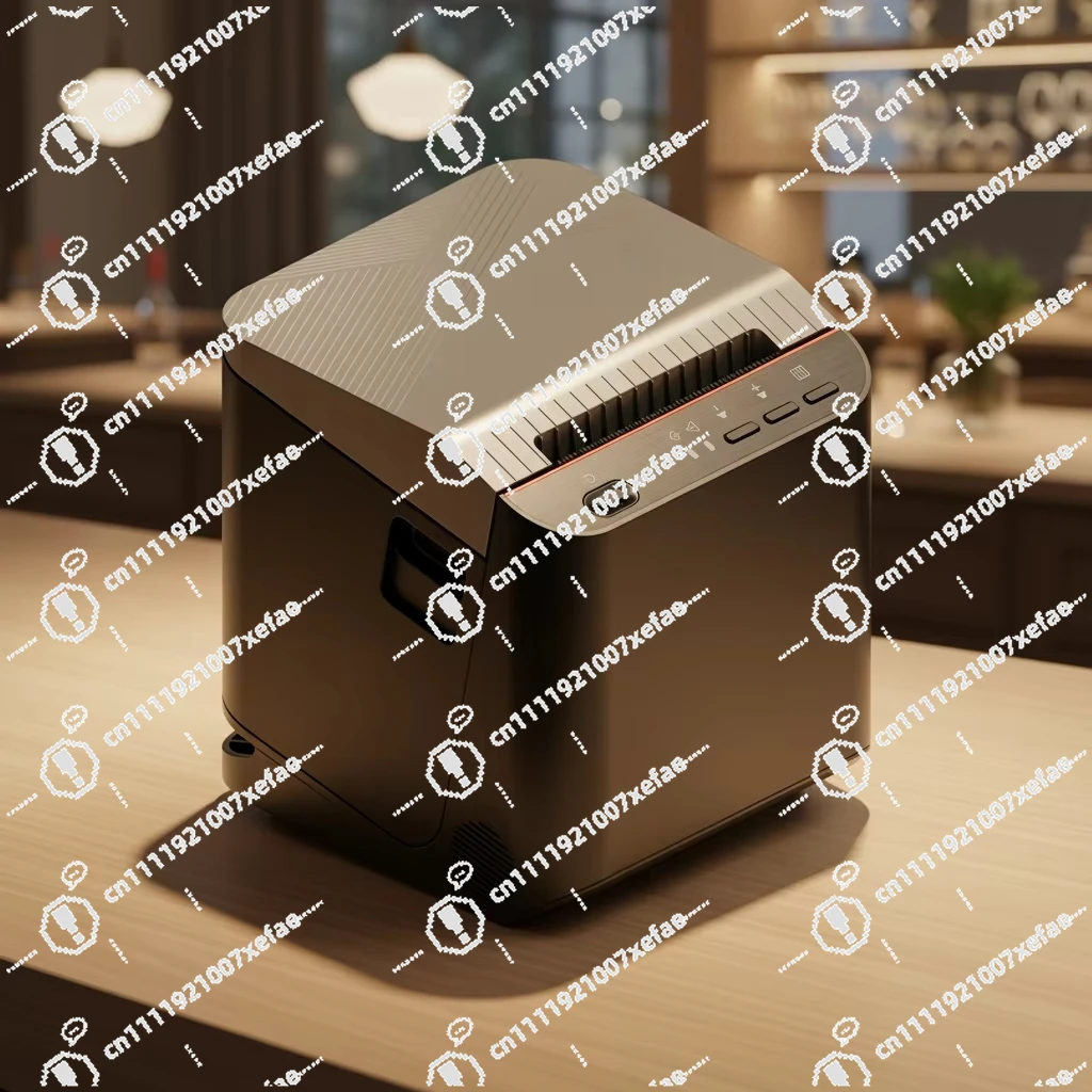 Desktop 80mm Receipt Printer Wireless 2D Barcode Scanner Printable Thermal Printer
