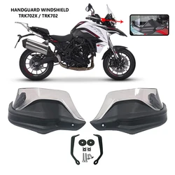 Protège-mains de moto Benelli, bouclier de protection de guidon, adapté pour Benelli TRK702, TRK702X, TRK 702, TRK 702X, 2022, 2023