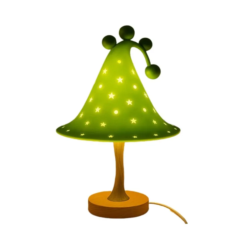

Mushroom desk lamp romantic atmosphere decorative resin warm romantic bedroom bedside