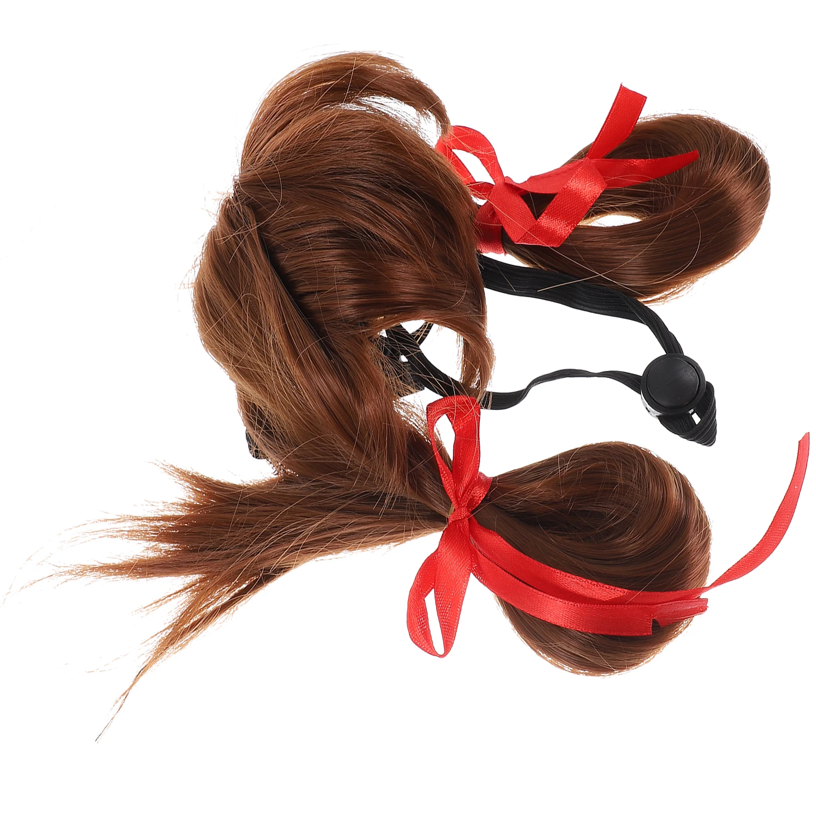 

Dog Creative Hairpiece Wigs Pet Prop House Cat Periwig Supply Artificial Decor