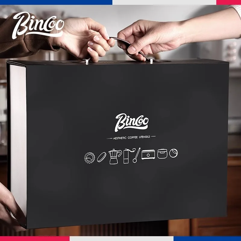 وعاء موكا، صندوق هدايا محمول، مجموعة إبريق قهوة، قهوة اسبريسو مخمرة، كومة يدوية منزلية #4