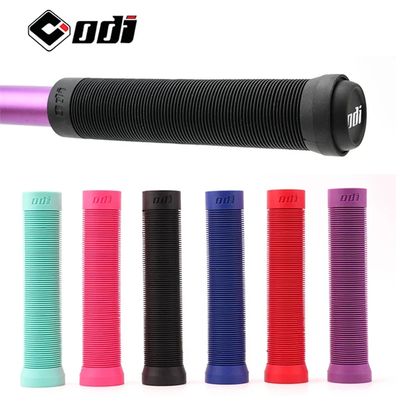 Puños de Bicicleta ODI de Silicona, Puños para Manillar de Bicicleta de 160 mm y 130 mm, Puños de Bicicleta de Montaña, Puños de Bicicleta Suaves, Puños de Bicicleta Ultraligeros para MTB