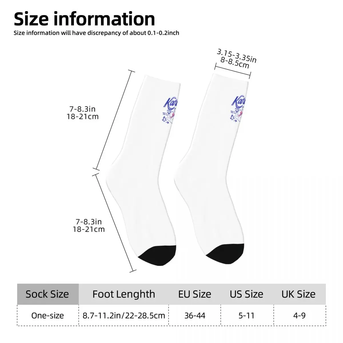 Men Socks Karma Is A Cat Stockings Autumn Harajuku Quality Socks Design Climbing Anti Slip Socks