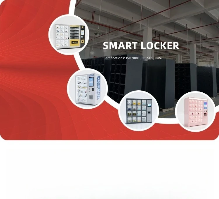 Customized Electronic Parcel Locker Smart Package Storage Cabinet Steel Digital Electronic System Smart Locker