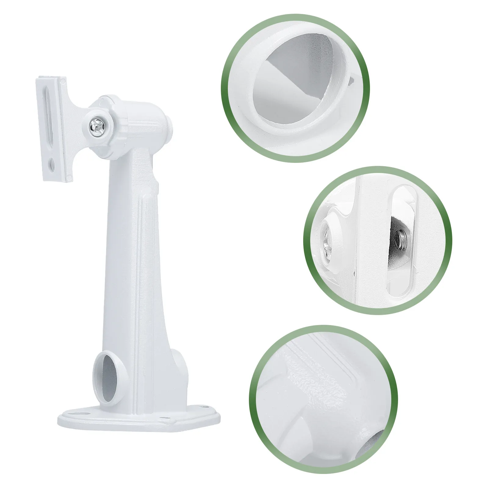 

2 шт. кронштейны для крепления камер видеонаблюдения из алюминиевого сплава, настенные, для улицы и помещений, регулируемые, с шарнирным креплением, универсальные держатели для CCTV