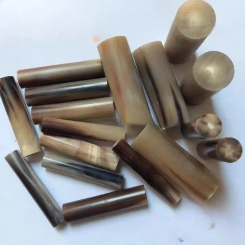 1PC Pattern Cylindrical Craft Blank DIY Making Material for Knife Handle Bead Decoration