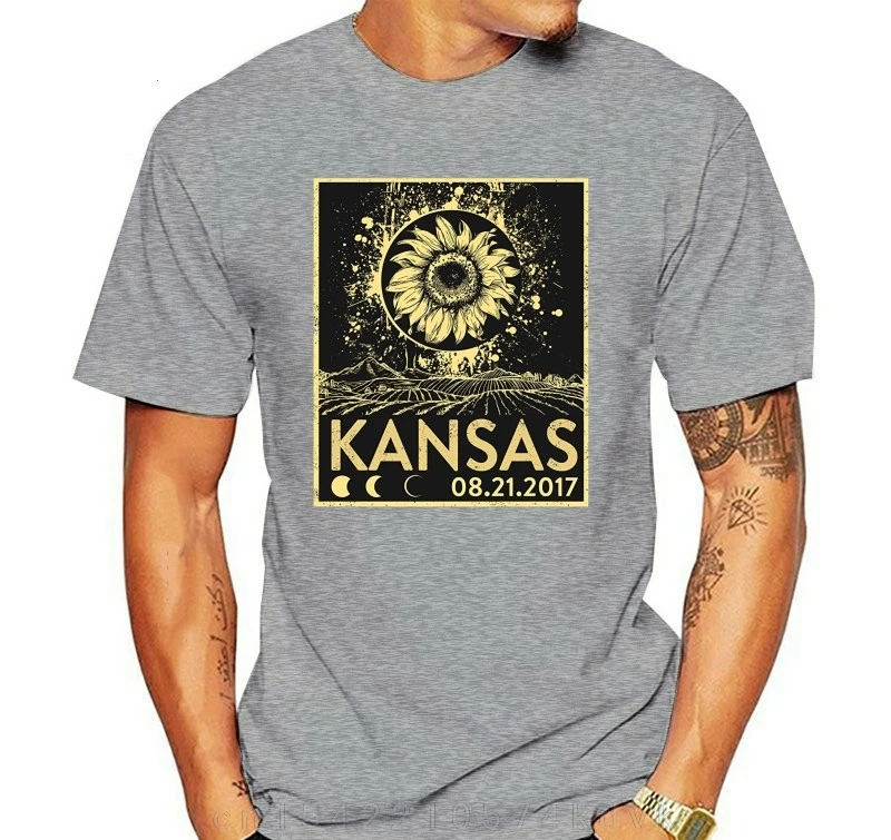 2024 Fashion Men T shirt fashion Kansas Solar Eclipse August  t Shirt