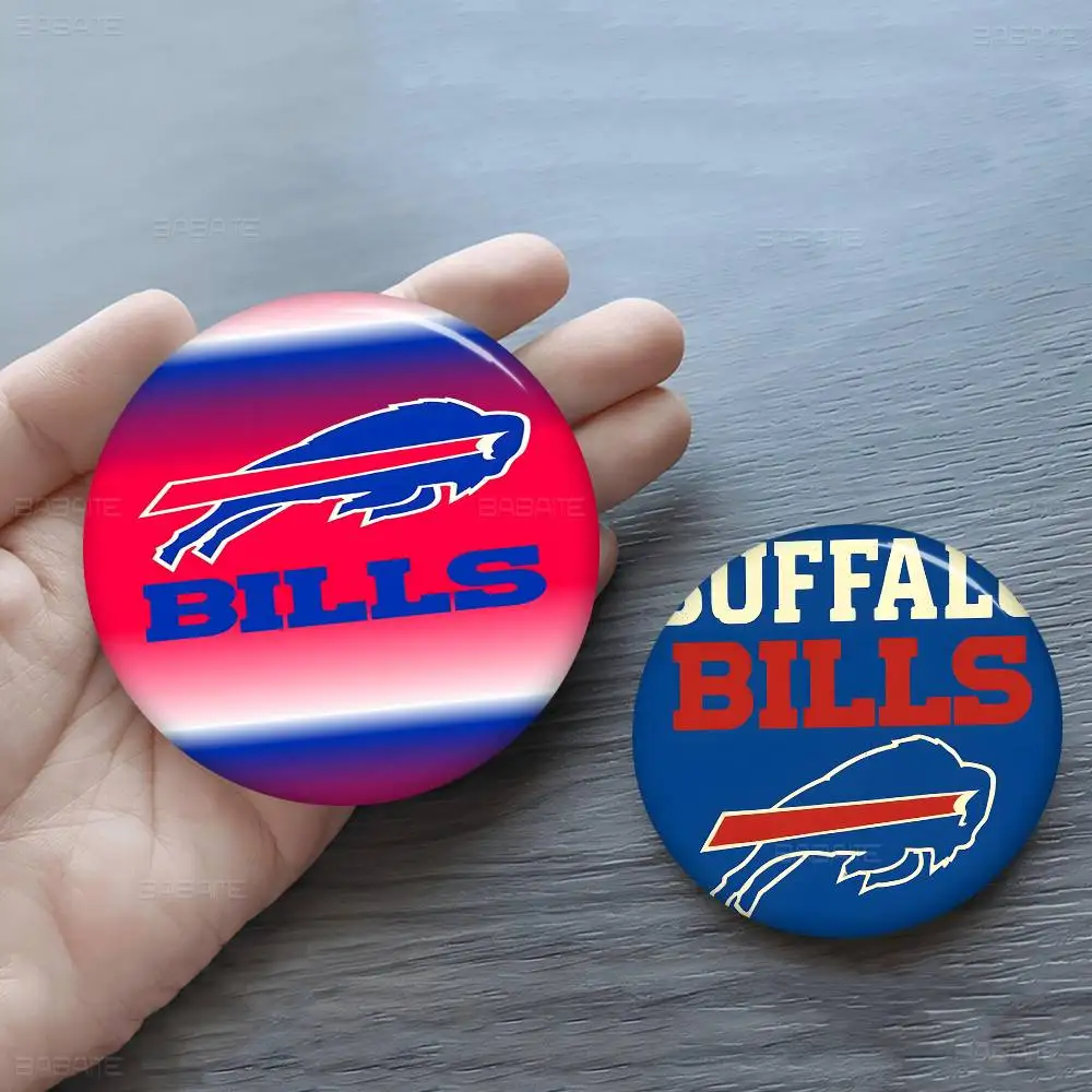 Cool B-BuffaloS-B-BillS Anime Brooches Cute Cartoon Badge Jacket Jeans Lapel Pin Gift Accessorie