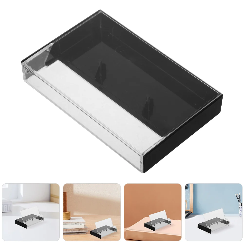 

6 Pcs Vinyl Records Retro Tape Cassette Connection Clamp Chuck Wallet Phone Case Plastic Air Filling Valve Rack