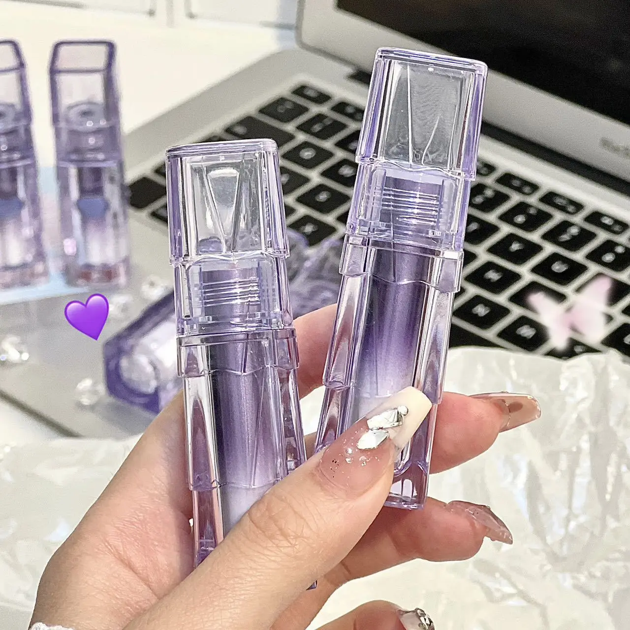 ماجيك كاسا 5 ألوان ديا ملمع شفاه مرطب زجاج ملمع شفاه مرآة ملمع شفاه مرطب رغبة نقية ملمع شفاه #4